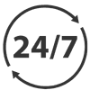 24/7 Support